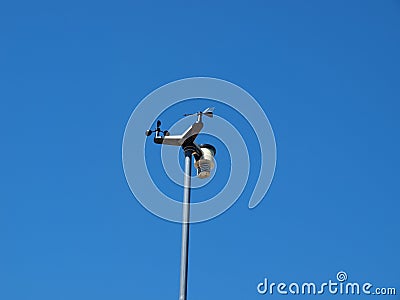 Backyard Weather Stations Popping Up All Over Stock Photo