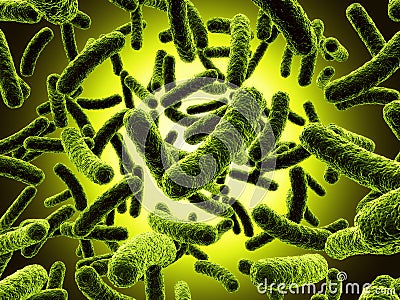 Bacteria Stock Photo