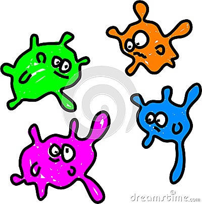 Bacterium Stock Photo