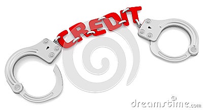 Bad credit Stock Photo