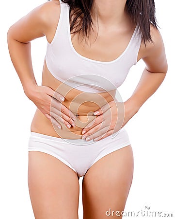 Bad Digestion Stock Photo