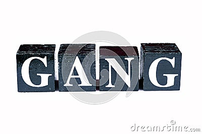 Bad gang Stock Photo