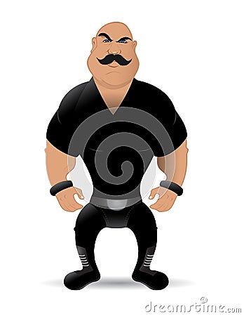 Bad guy Vector Illustration