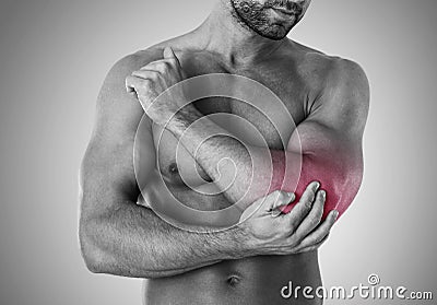 Bad injury Stock Photo