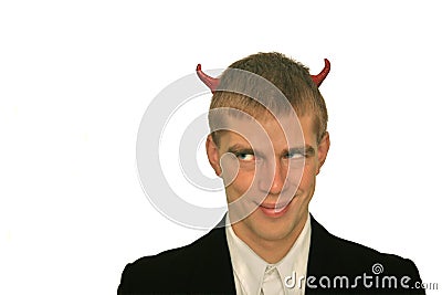 Bad intentions Stock Photo