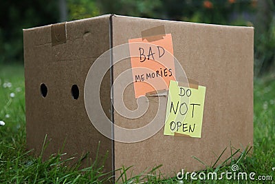 Bad memories Stock Photo