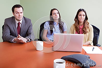 Bad news, layoffs or bankruptcy Stock Photo