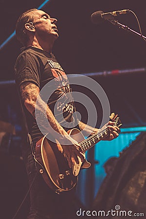 Bad Religion, Brian Baker , live concert bayfest 2018 Editorial Stock Photo