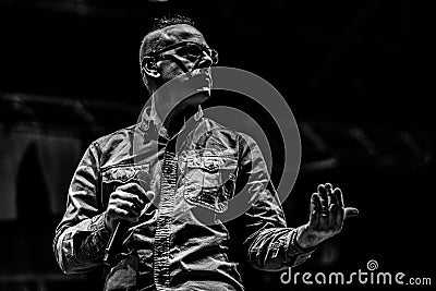Bad Religion, Greg Graffin , live concert bayfest 2018 Editorial Stock Photo