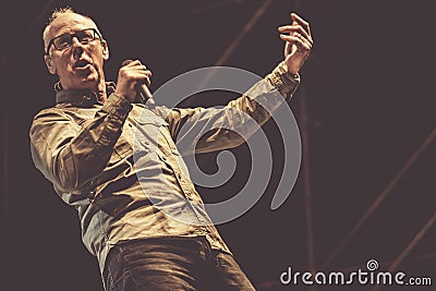 Bad Religion, Greg Graffin , live concert bayfest 2018 Editorial Stock Photo