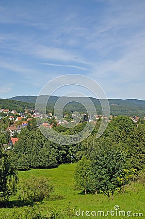 Bad-Sachsa,Harz Mountains,Germany Stock Photo