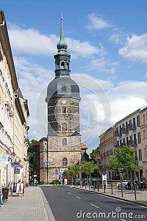 Bad Schandau, Saxon Switzerland, Germany Editorial Stock Photo