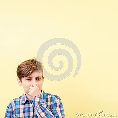 Bad smell, stink, rancid foul terrible odour Stock Photo