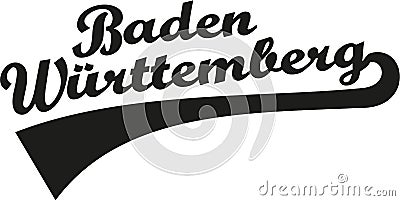 Baden-WÃ¼rttemberg Vector Illustration