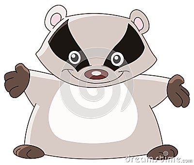 Badger Vector Illustration