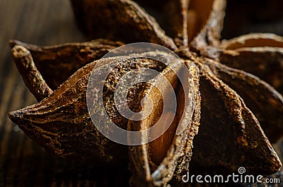 Badian close up Stock Photo