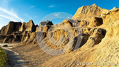 Badlands National Park Stock Photo