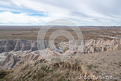 Badlands National Park Stock Photo