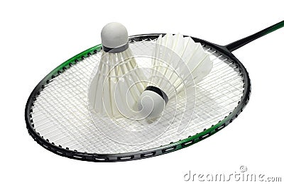 Image result for badminton and shuttle