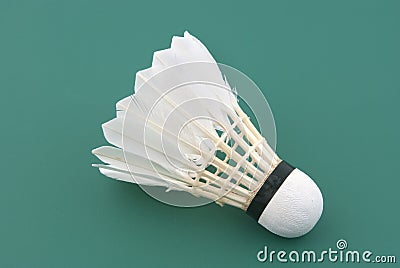 Badminton shuttlecock Stock Photo
