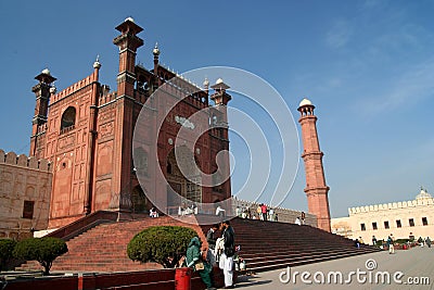 Badshahi Mosque Editorial Stock Photo