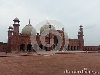 Badshahi Mosque Lahore Badshahi Masjid Lahore Pakistan Stock Photo