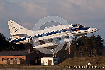 BAe Systems A-4 Skyhawk Editorial Stock Photo