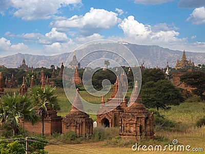 Bagan ancient city Stock Photo