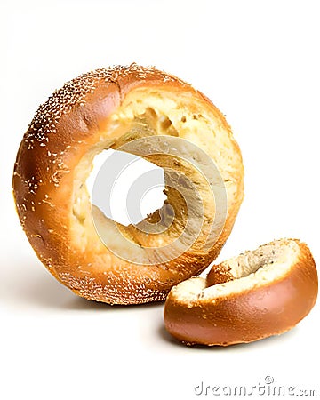 Bagel Bliss Authentic Handcrafted Bagels Stock Photo