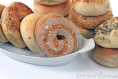 Bagels Stock Photo