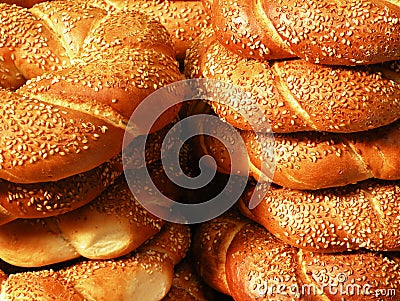 Bagels Stock Photo