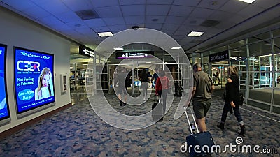 Baggage Claim At An Airport - McCarran International Las Vegas - USA 2017 Stock Video - Video of ...
