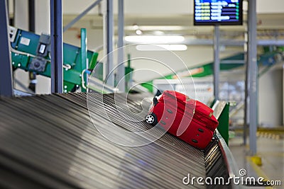 Baggage sorting Stock Photo