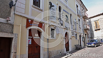 Bagnoli Irpino - Palazzo del Municipio Editorial Stock Photo