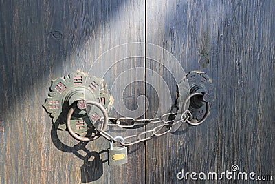 bagua ( eight diagram ) door Stock Photo