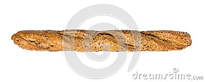 Baguette bread wholemeal Stock Photo