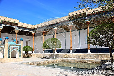 Baha-ud-Din Naqshband complex in Bukhara. Stock Photo