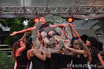 Bahia Dance Festival Editorial Stock Photo