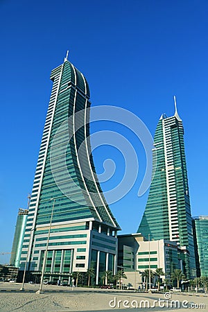 Bahrain Financial Harbour 2 Editorial Stock Photo