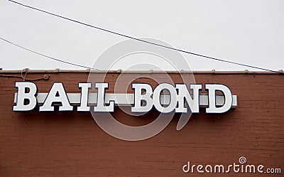 Bail Bond Corporation Stock Photo