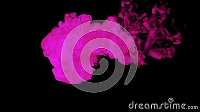 Baisse violette d'encre dans l'eau sur un fond noir pour des effets 3d rendent graphiques de voxel simulation sur ordinateur 7 banque de vidéos Baisse violette d'encre dans l'eau sur un fond noir pour des effets 3d rendent graphiques de voxel simulation sur ordinateur 7 banque de vidéos