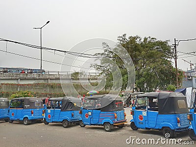 Bajaj Stop Editorial Stock Photo