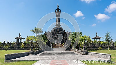 Bajra Sandhi Monument in Denpasar, Bali Stock Photo