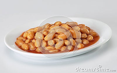 Baked Beans Stock Photo