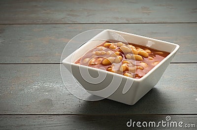 Baked Beans Stock Photo