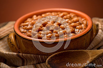 Baked Beans Stock Photo