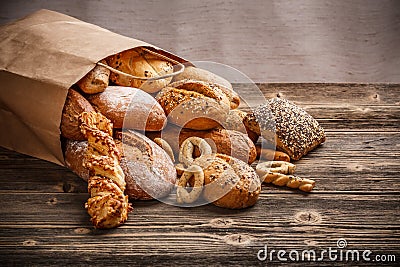 Baked goods Stock Photo