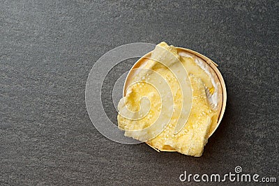 Baked oven cheese Stock Photo