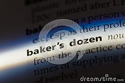 baker& x27;sdozen Stock Photo