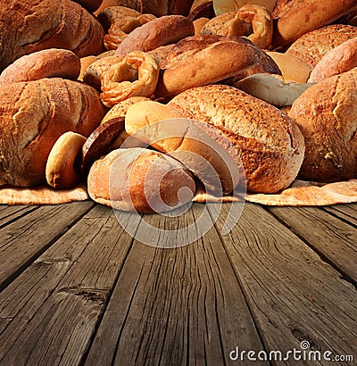 Bakery Bread Stock Photo